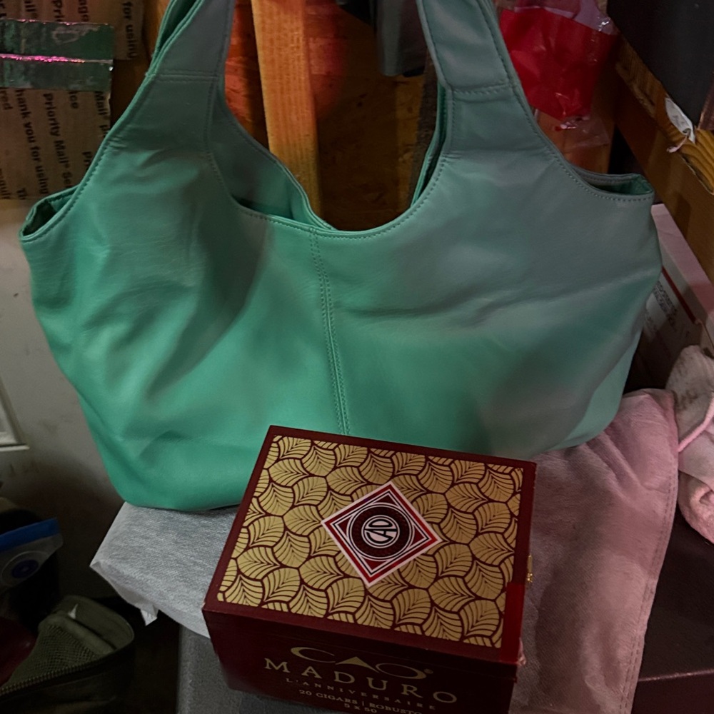 Vintage Avon Bag Filled With At least $25/30 In Muster Box